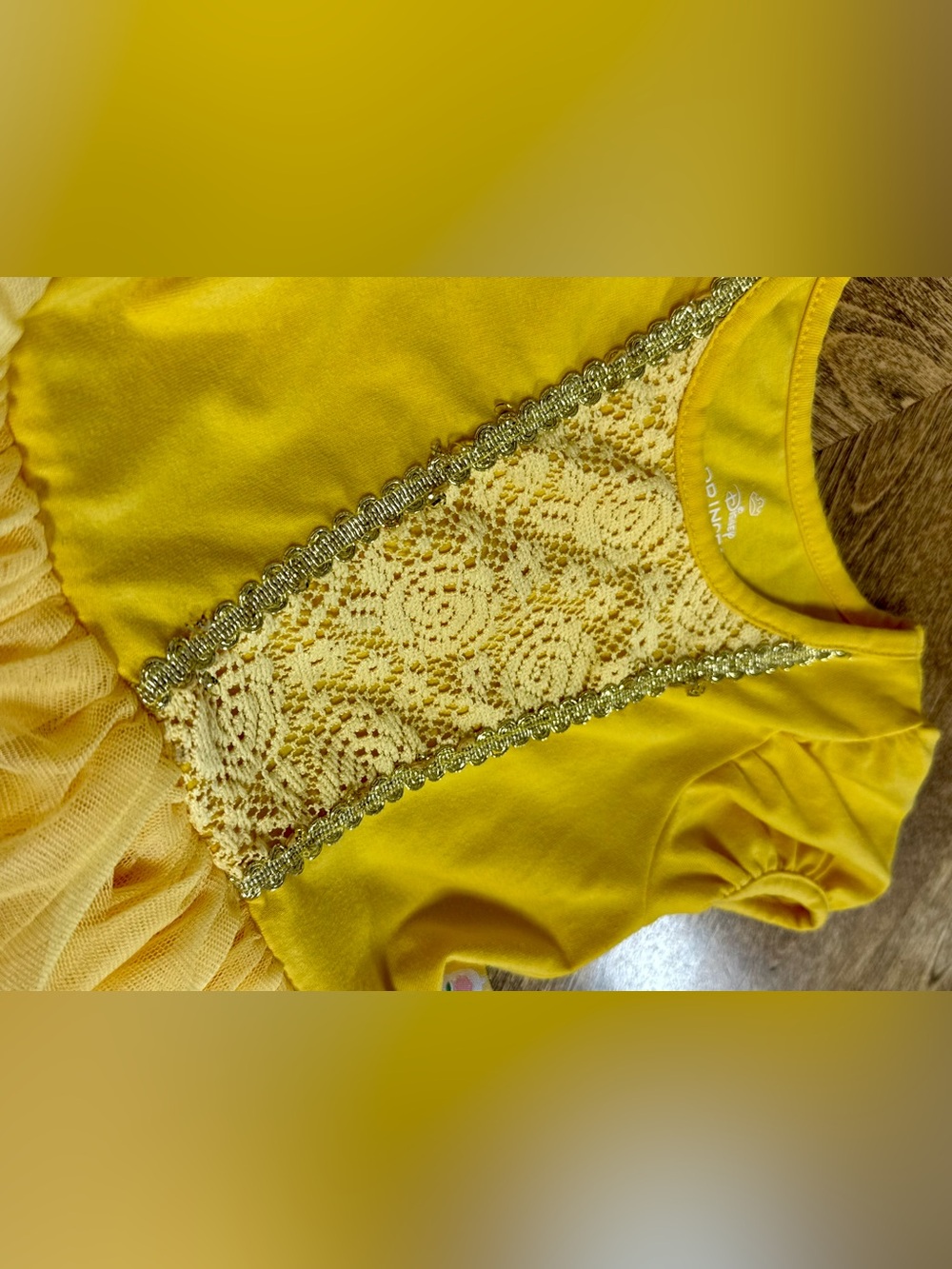 Disney Princess Belle Dress 2t - Picture 2 of 2